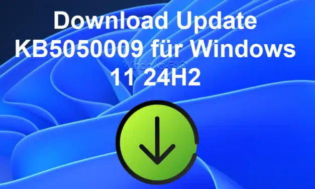 Download Update KB5050009 für Windows 11 24H2